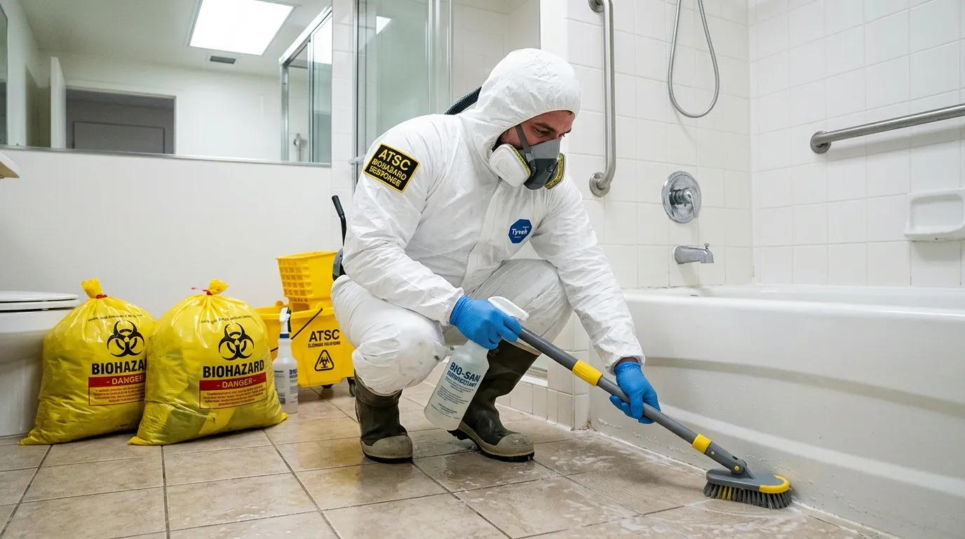 Decontamination equipment deployed for Blood Cleanup in Franconia